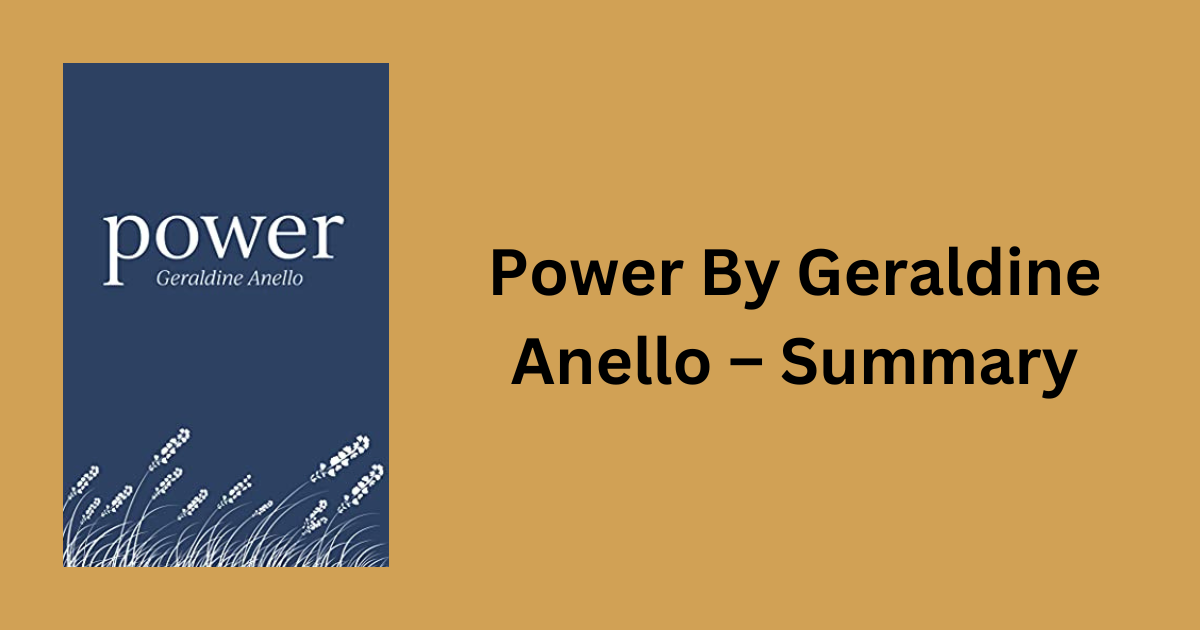 Power by Geraldine Anello - Summary