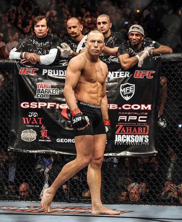 Georges St-Pierre Entourage